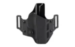 Crucial OWB for SIG Sauer P365 XL black holster, front view with dual belt loops and screws