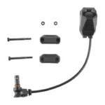 UNITY AXON SL STREAMLIGHT black switch and cable with mounting hardware, top view