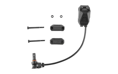 UNITY AXON SL STREAMLIGHT black switch and cable with mounting hardware, top view