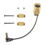 UNITY AXON SL STREAMLIGHT FDE switch and black cable with mounting hardware, top view