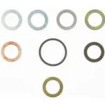 WILSON SHIM KIT RT MB WHISPER assorted metallic ring shims in top view