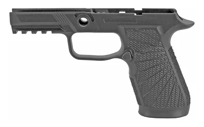 WILSON GRP MOD WC320 CRY STD SFT, black side view with textured grip and accessory rail