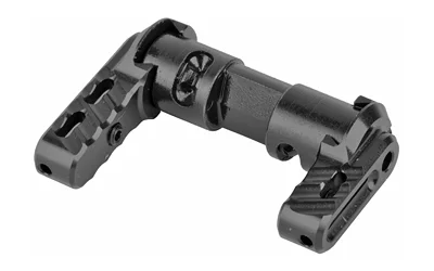 Battle Arms Development BAD BAD-ASS ELITE AMBI SFTY SLCTR black selector assembly, angled view