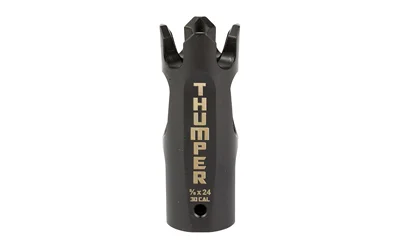 BAD BATTELARMS THMPR, black front view with four-prong crown and gold lettering