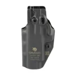 CRUCIAL CVRT IWB SIG 365 FUSE AMBI black molded holster, front view with two upper screws