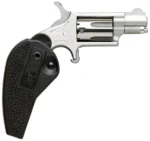North American Arms NAA Mini Revolver Handgun 22LR 5rd Capacity 1.125" Barrel Silver with Black Grip