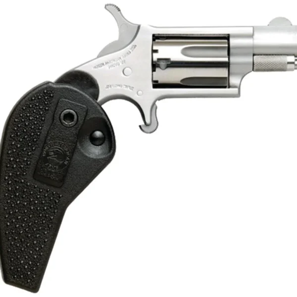 North American Arms NAA Mini Revolver Handgun 22LR 5rd Capacity 1.125" Barrel Silver with Black Grip