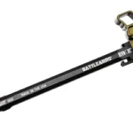 Battle Arms Development BAD RACK CHARGING HANDLE ODG olive drab handle with black shaft, angled view