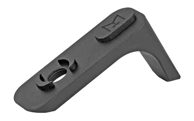 Battle Arms Development BAD MLOK HANDSTOP BLACK black angled handstop, top and side view