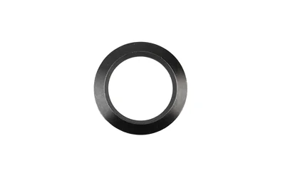 CMMG AR15 CRUSH WASHER 1/2 black angled view with circular opening