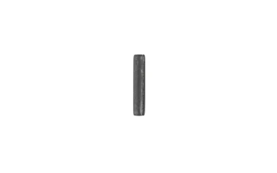 CMMG AR15 ROLL PIN FOR BOLT CATCH, black cylindrical pin shown upright on white background