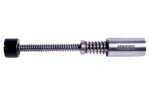 Armaspec Stealth Recoil Spring H3 G4, side view with exposed spring and silver weighted end