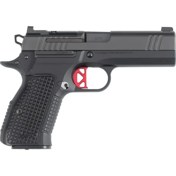Cz-Usa Firearms CZ-USA Dan Wesson DWX Compact Handgun 9mm Luger 15rd Magazine 4" Barrel Black OR Night Sights