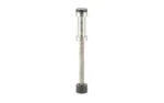 ARMASPEC SOUND MIT BUFFER H GEN3 silver buffer assembly with exposed spring, upright view