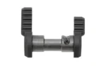 ARMASPEC FT90 Ambi Safety Selector, black front view with two ribbed selector levers