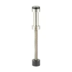 Armaspec Sound Mit Buffer Gen3 silver and black buffer assembly, upright view with exposed spring
