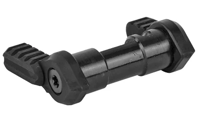 ARMASPEC ST45 AMBI SAFETY SELECT BLK black selector in angled view with textured levers