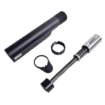 ARMASPEC SRS BUFFER KIT H3 GEN 4 black tube, spring assembly and small parts, top view