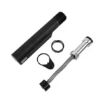 ARMASPEC SMB BUFFER KIT H2 GEN 3 black tube, spring assembly and small parts, top view