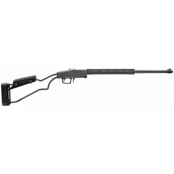 Chiappa Firearms USA Ltd Chiappa Big Badger Folding Shotgun .410 3" Chamber Single Shot 20" 1/2x28 Threaded Barrel Black