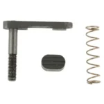 ARMASPEC ECB KIT BLACK, black T-shaped bolt, oval insert and gold-tone coil spring