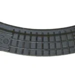 Arsenal, Inc. MAG ARSENAL AK black curved magazine, side view with molded grid texture