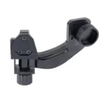 Armasight PVS-14 J-Arm Adapter black curved mount with adjustment knob, side view