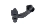 Armasight PVS-14 J-Arm Adapter black curved mount with adjustment knob, side view