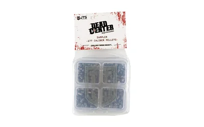 JTS DCP TEST PACK clear pellet sampler pack with six compartments and printed header card