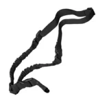 LEGEND PEGASUS SNGL BUNGEE SLING BLK black sling with bungee sections, strap and clips