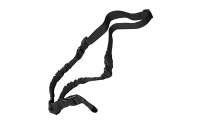 LEGEND PEGASUS SNGL BUNGEE SLING BLK black sling with bungee sections, strap and clips