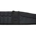 LEGEND PEGASUS TAC RIFLE CS, black soft rifle case with carry handle and exterior loops, side view