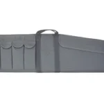 LEGEND PEGASUS TAC RIFLE CS, gray soft rifle case with carry handle and exterior loops, side view
