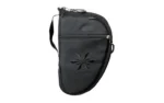LEGEND PEGASUS PISTOL RUG, black zippered pistol case with carry strap, front view