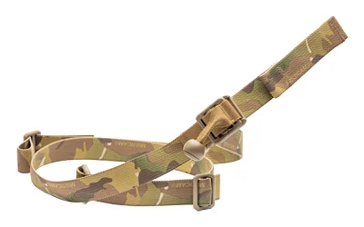 Blue Force GMT Sling in Multicam, coiled view with buckles and adjustment strap