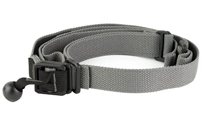 BL FORCE GMT SLING wolf gray sling coiled with black adjustment hardware