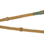 BL FORCE VICKERS SMG SLING, coyote two-point sling with adjusters and metal hooks