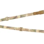 BL FORCE VICKERS SMG SLING, Multicam two-point sling with adjusters and metal hooks