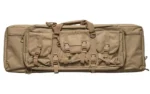 LEGEND PHOENIX TAC RIFLE CS desert tan case front view with handles, straps and exterior pockets