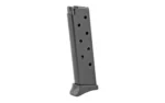 Bersa Thunder 380 magazine in matte black, angled front view with witness holes