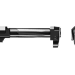 RADIAN AFTRBRNR RJ FOR G19 G5 BK/GRY, black and grey components in side and front views
