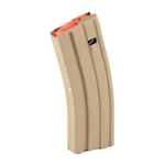 Global Ordnance GO MAG AR 10RD/30RD BDY STL 5.56 FDE