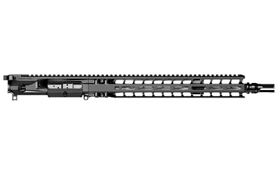 Radian Upper black upper assembly, right-side view with long ventilated handguard
