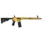 MKS SUPPLY LLC Hi-Point HP-15 Rifle 5.56 NATO 30rd Magazine 16" 1/2x28 Threaded Barrel Gold
