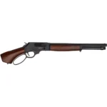 HENRY H18 AXE lever-action firearm, right-side view with brown grip and forearm