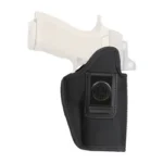 1791 PRM NYLON IWB SZ 5 BLACK RH black holster, right-side view with belt clip