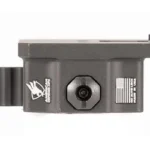 American Defense Mfg. AM DEF HOLOSUN AEMS QR LOWER 1/3 black mount, top view with release lever
