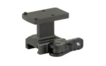 American Defense Mfg. AM DEF RMR LW QD MOUNT HIGH 1.93 black raised mount, angled side view