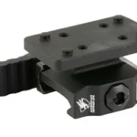 American Defense Mfg. LW TR DPP/EFLX QD Co-Witness, black angled view with lever