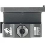 American Defense Mfg. AM DEF HOLOSUN AEMS QR HIGH 1.93, black mount in front view with lever